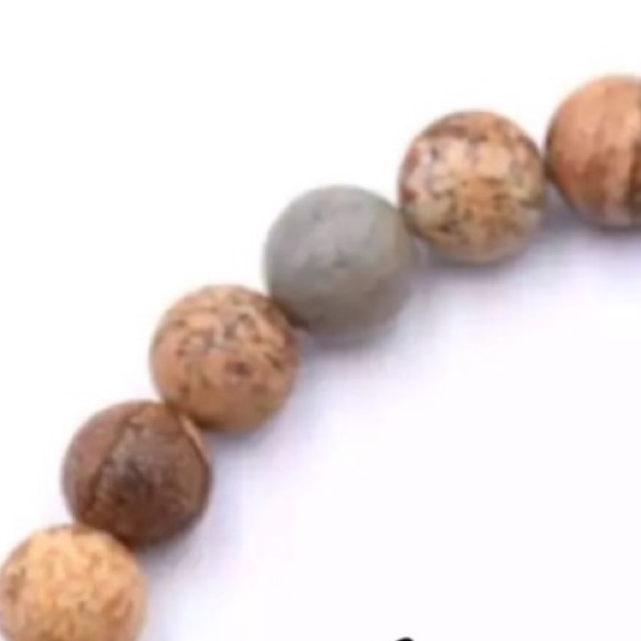 Jasper Quartz Boho Hippie OMH Charm Bracelet - Picture 3 of 3